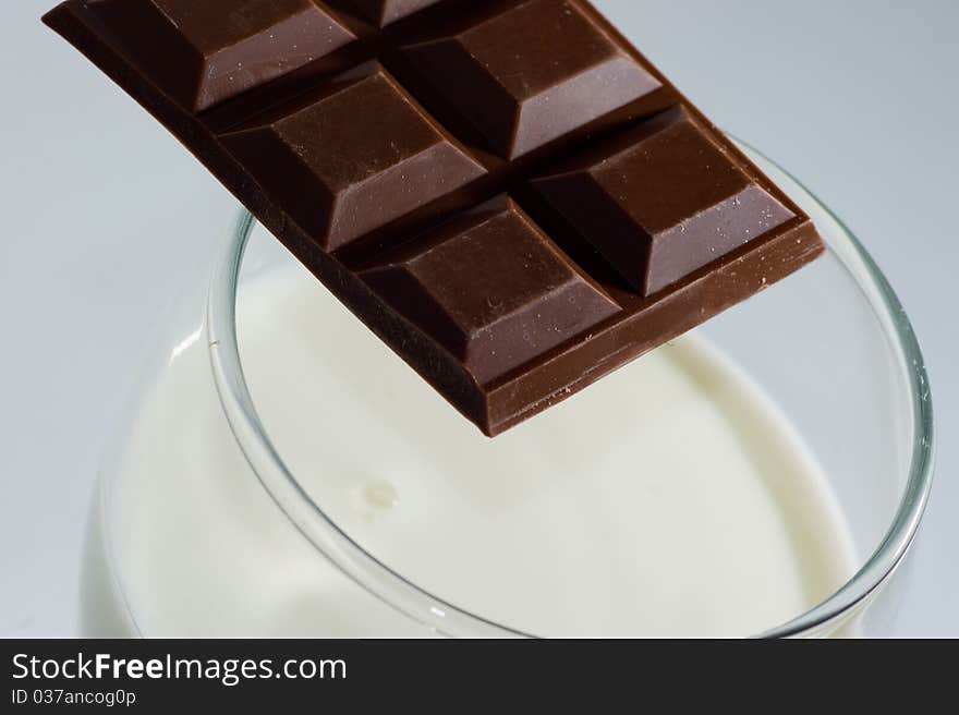 Milk and chocolate, kids' favorites