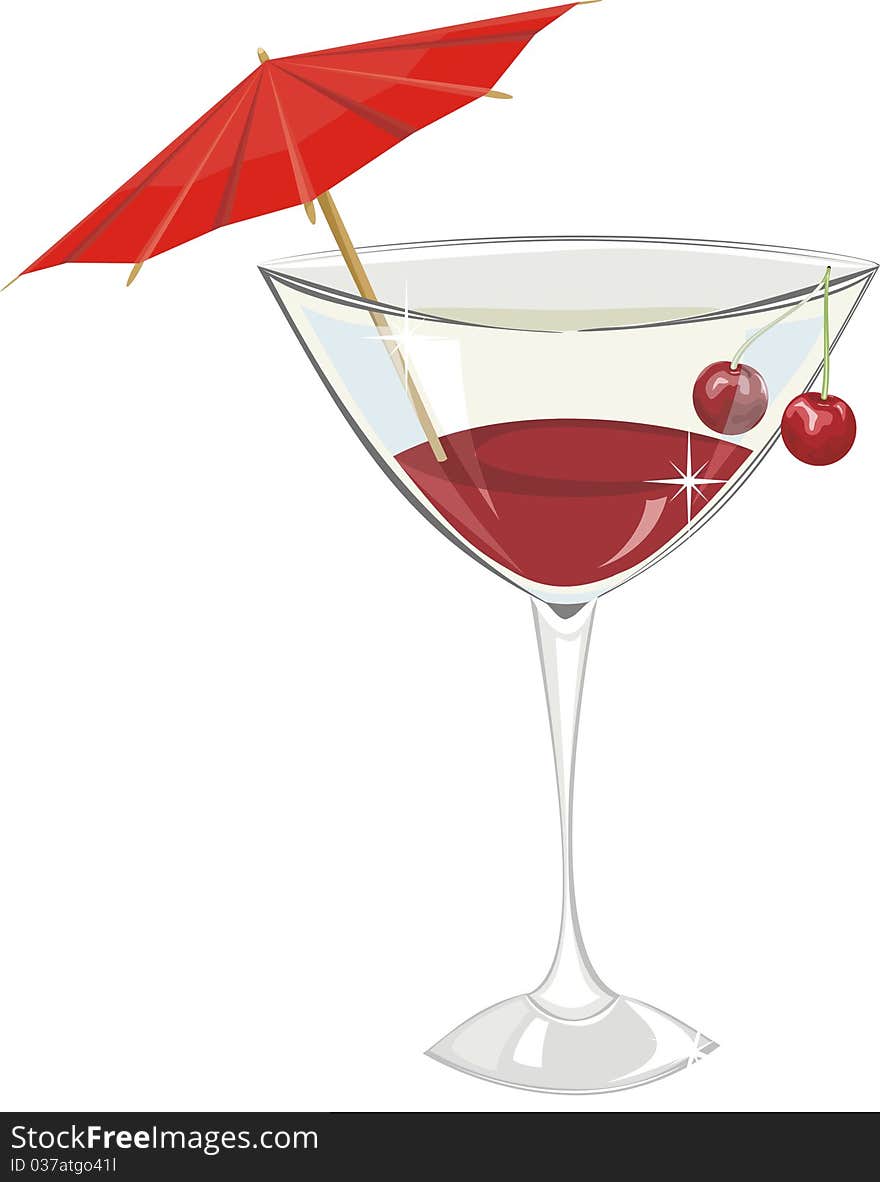 Cocktail With A Cherry