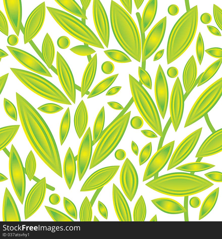 Abstract composition of green leaves, sample. Abstract composition of green leaves, sample