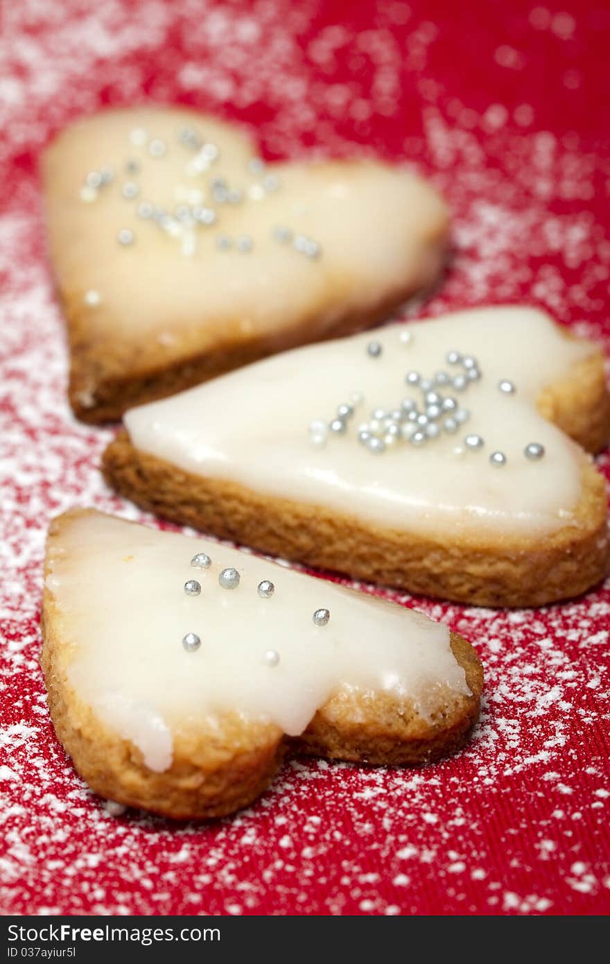 Homemade Cookies for Valentine's Day. Homemade Cookies for Valentine's Day