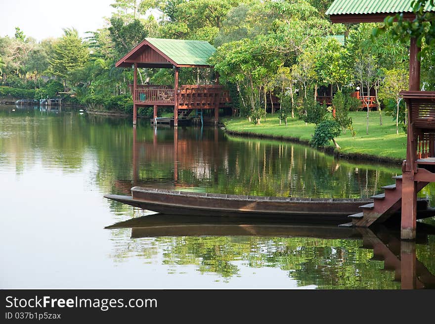 Thai Boat And Waterfront Pavilion