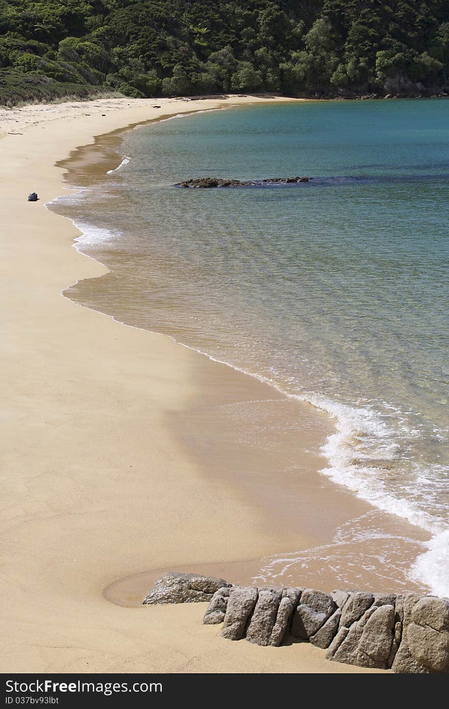 Empty beach