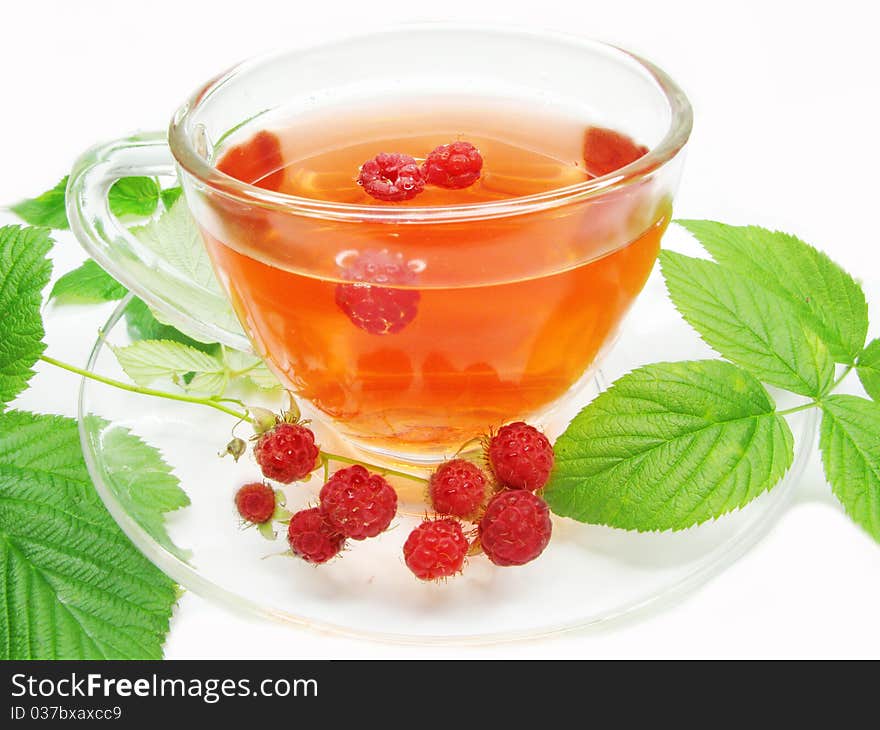 Herbal Tea With Raspberry  Extract