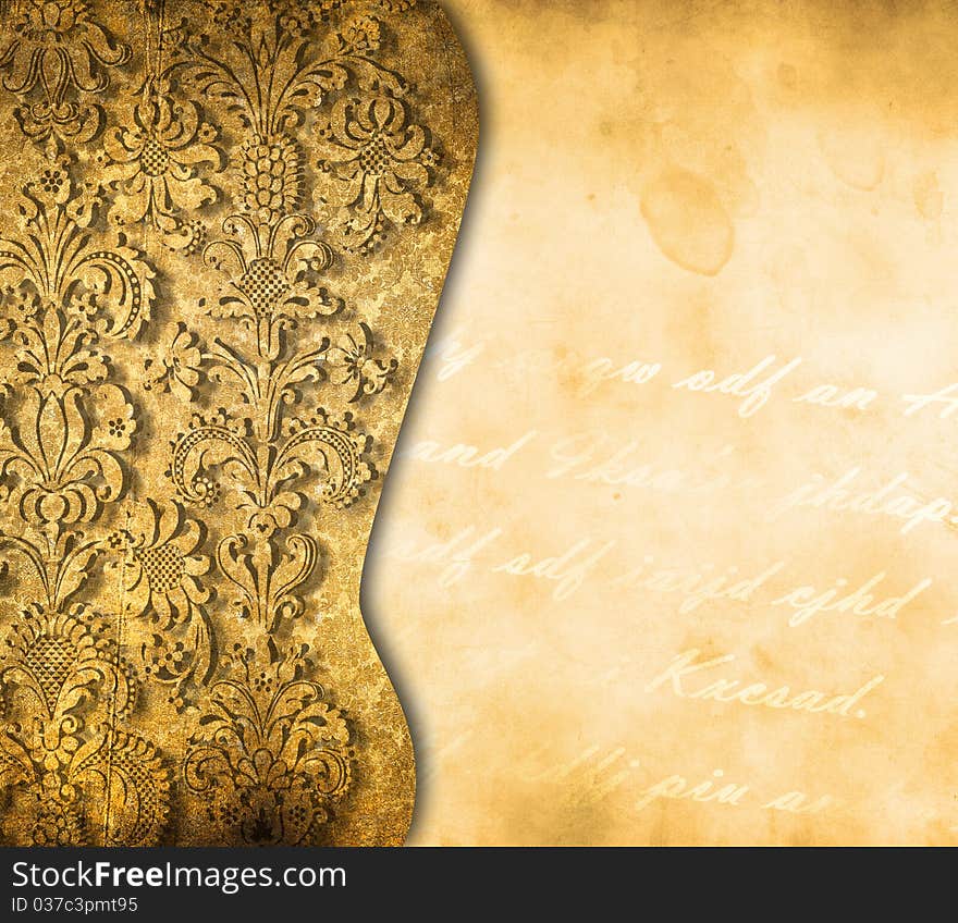 Vintage decorative background