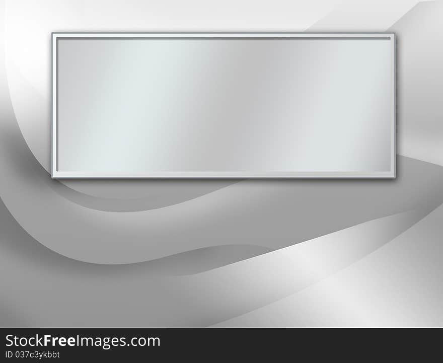 Polished metal plate steel background