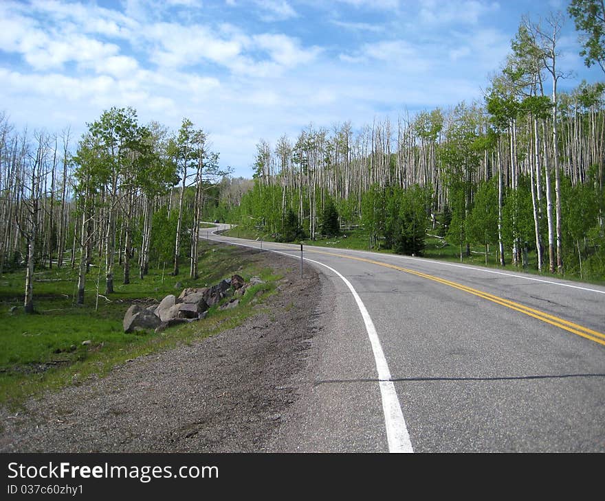 National Scenic Byway 12, between Capitol Reef and Bryce Canyon National Park, Utah's first All-American road.