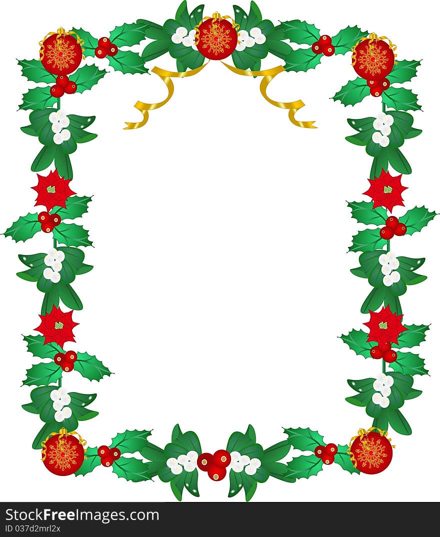 Lavishly garnished Seasonal Frame