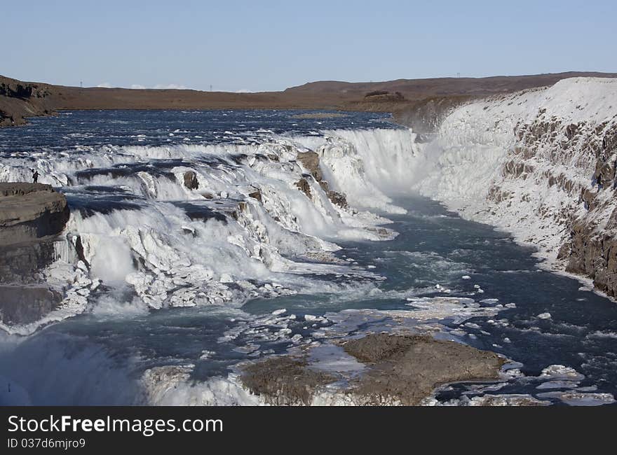 Gullfoss waterfall