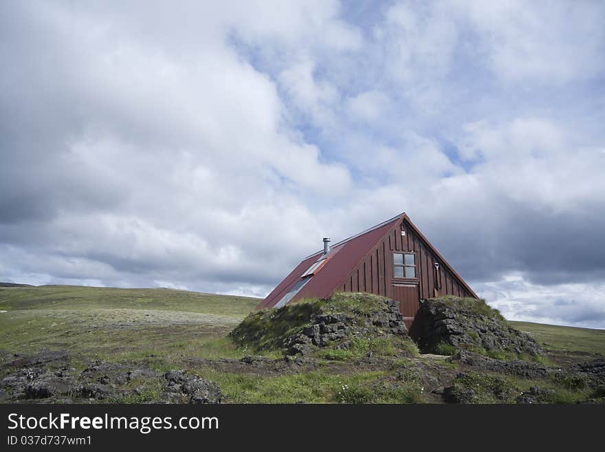 Hut Skælingar (plural) in Iceland