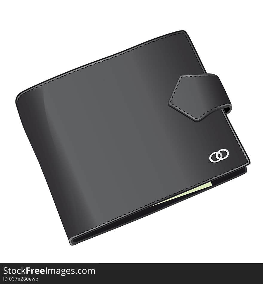 Black wallet