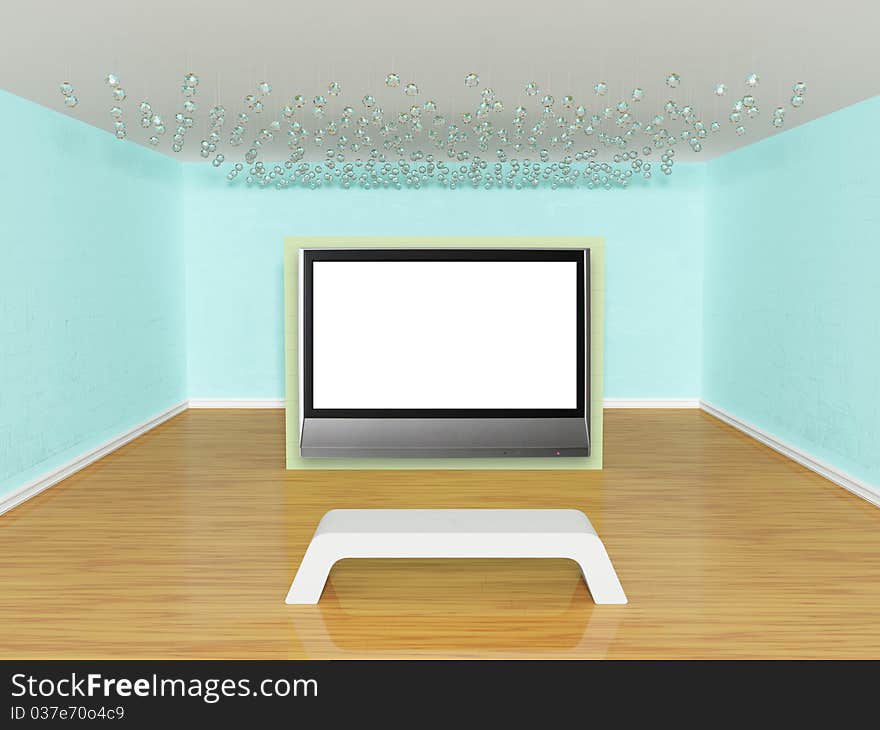 Gallery With  Flat Tv