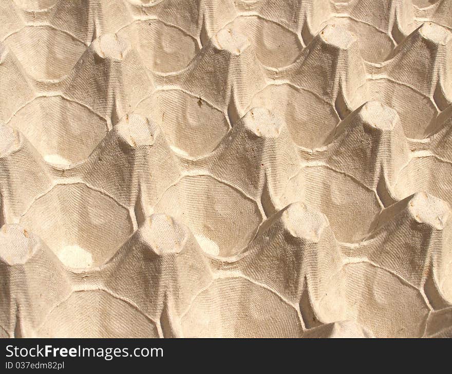 Egg paper carton background