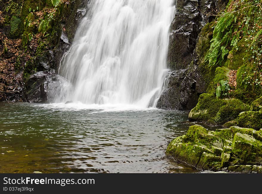 Glenoe Waterfall, Antrim, Ireland.  Part of the world reknown Glens Of Antrim