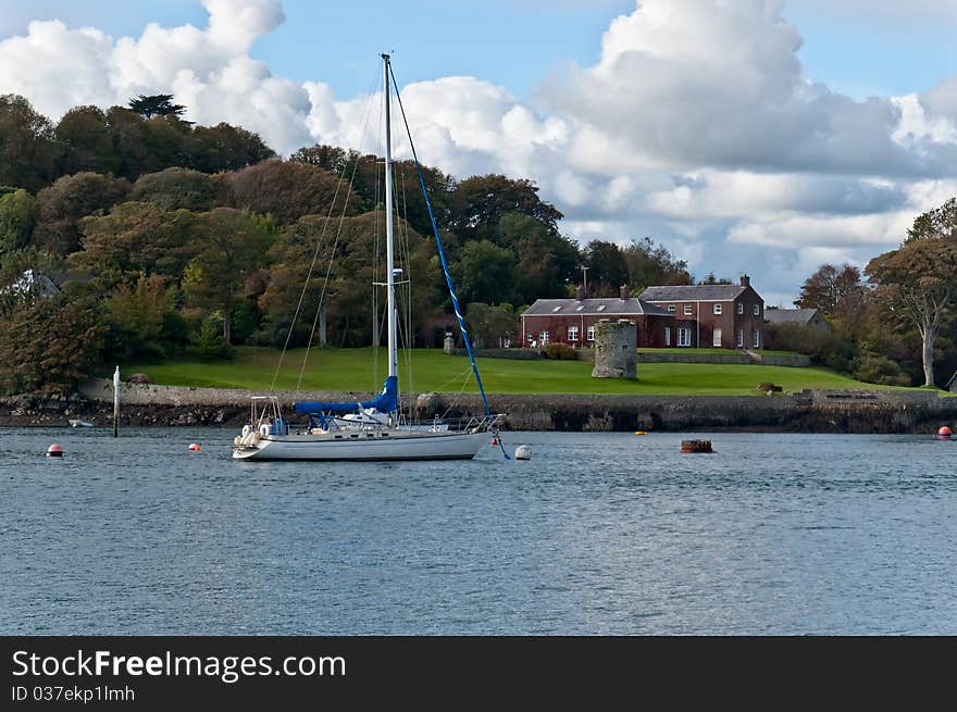 Boat At Buoy