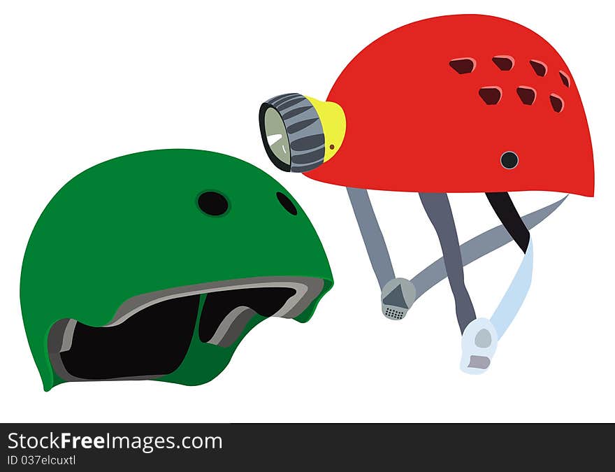 Safety Helmets Vector