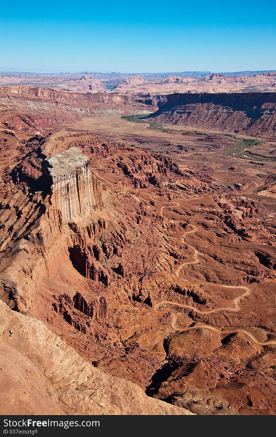 View of Canyonlands National Park, Utah