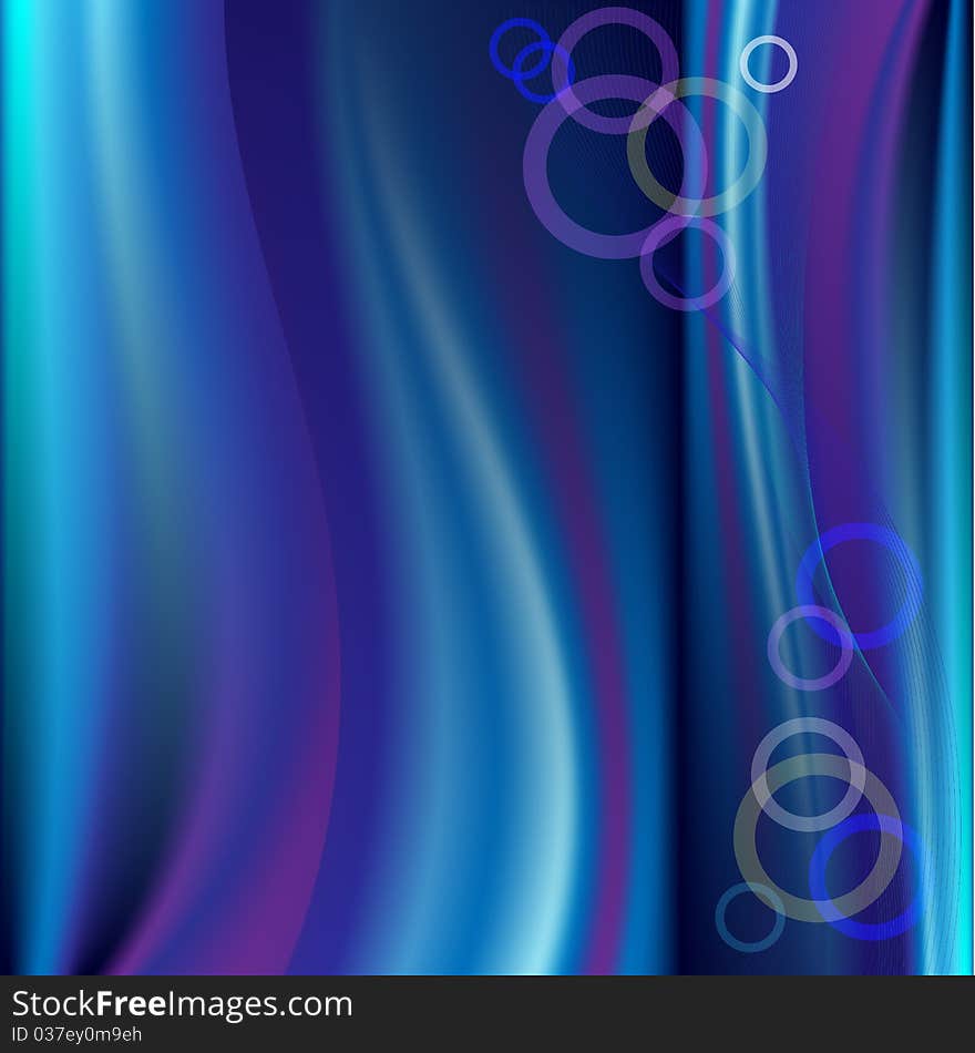 Blue Background. Vector