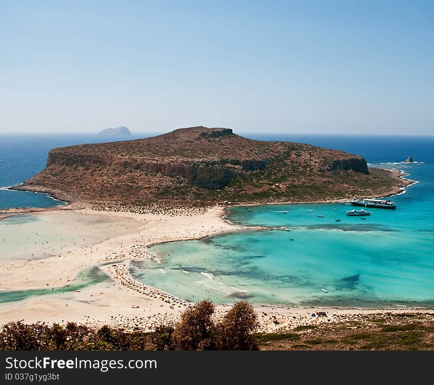 Nature reserve on Crete island. Nature reserve on Crete island