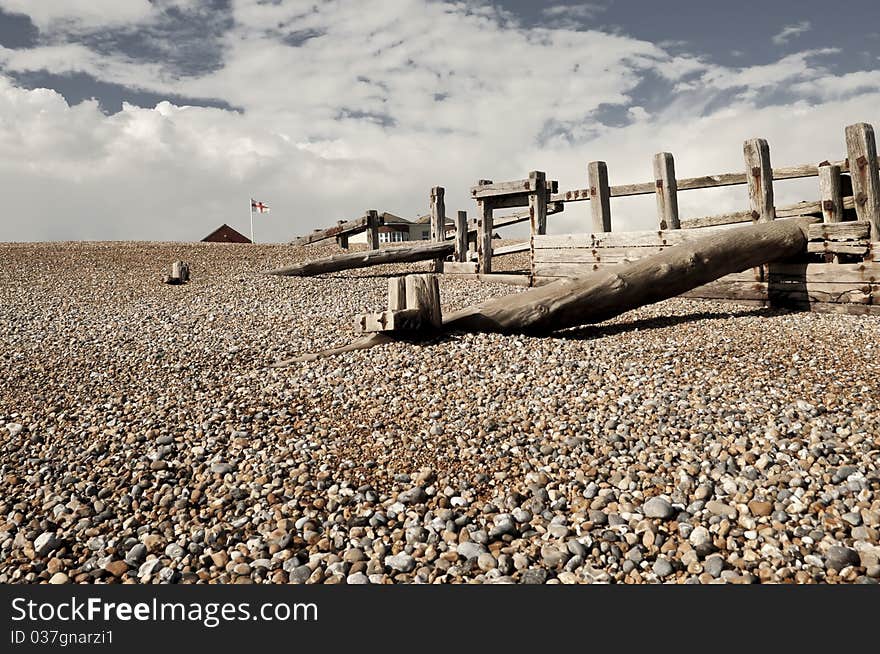 On the Beach Near Hastings