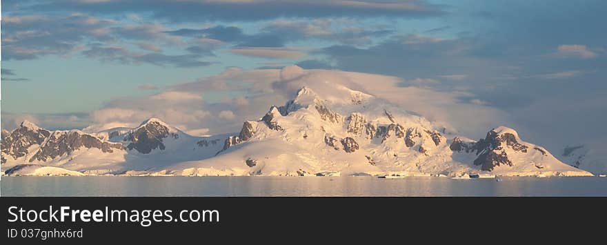 Antarctic Landscape Panoramic