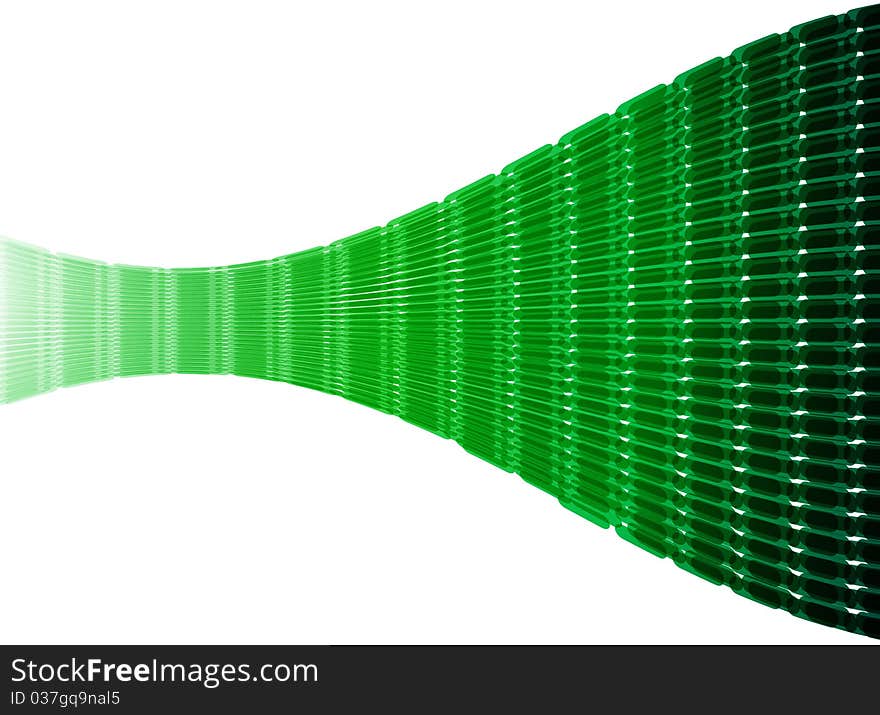 Abstract green background. Vector illustration. Abstract green background. Vector illustration