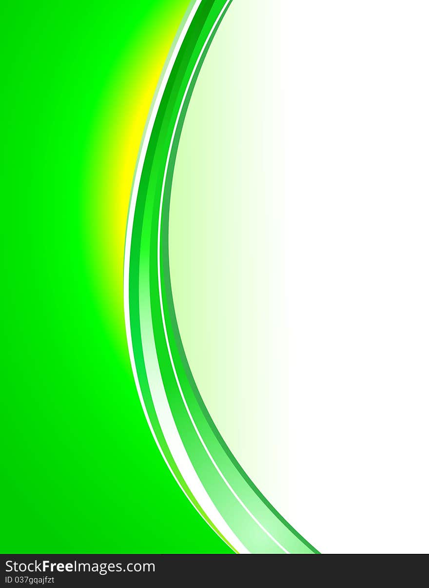 Green abstract background. Vector illustration. Green abstract background. Vector illustration