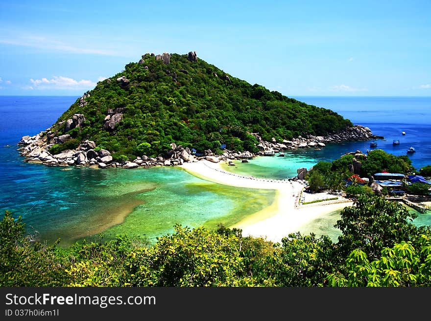 Koh Nang Yuan, South Of Thailand