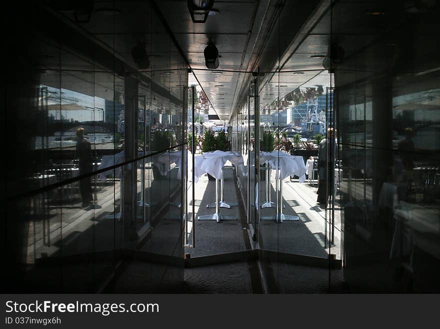 Interior of a Modern Building. Interior of a Modern Building