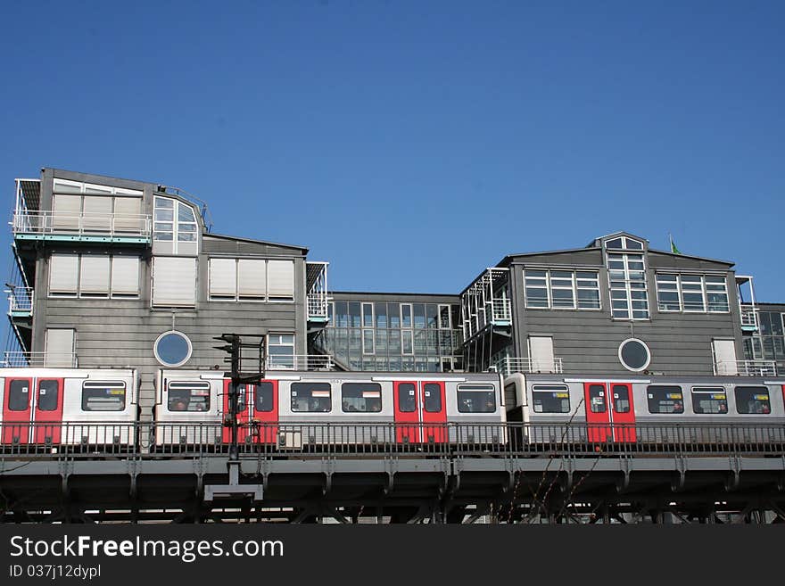 Metro Station in Hamburg, Germany