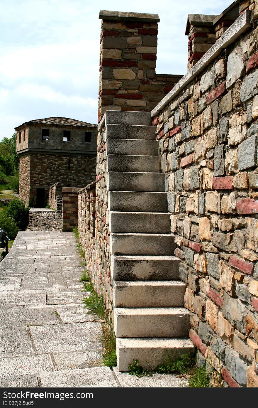 The Tzarevetz fortress in Veliko Tarnovo, Bulgaria