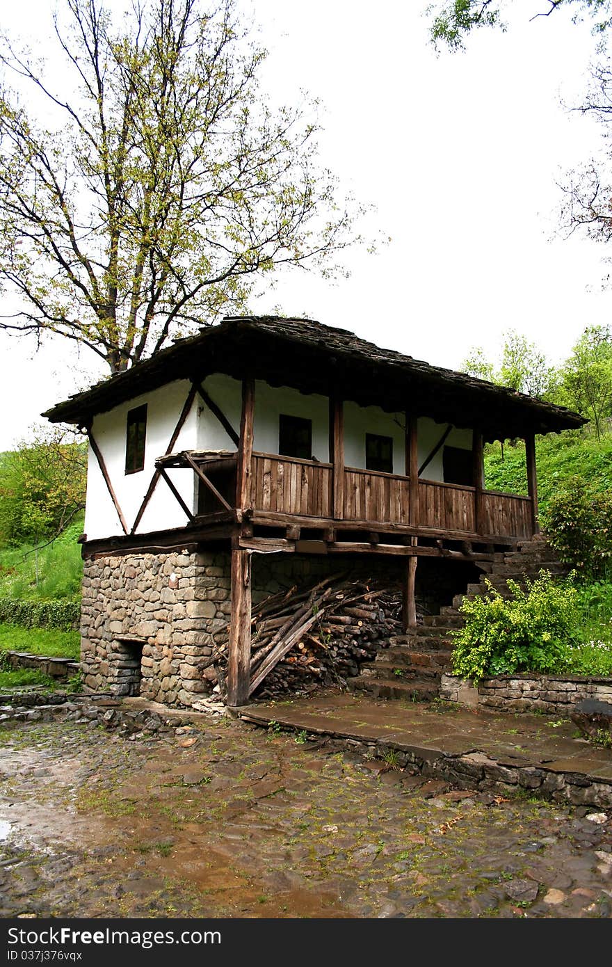 Image of house in Etara Bulgaria. Image of house in Etara Bulgaria