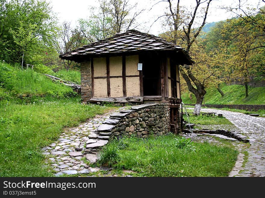 Image of house in Etara Bulgaria. Image of house in Etara Bulgaria