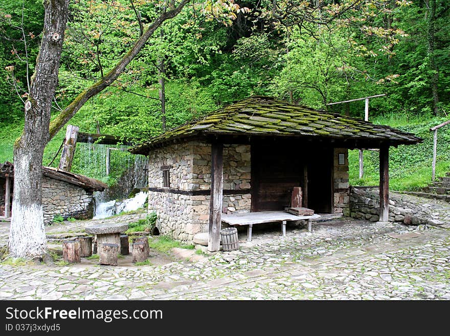 Image of house in Etara Bulgaria. Image of house in Etara Bulgaria