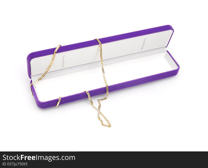 Necklace In a Gift Box