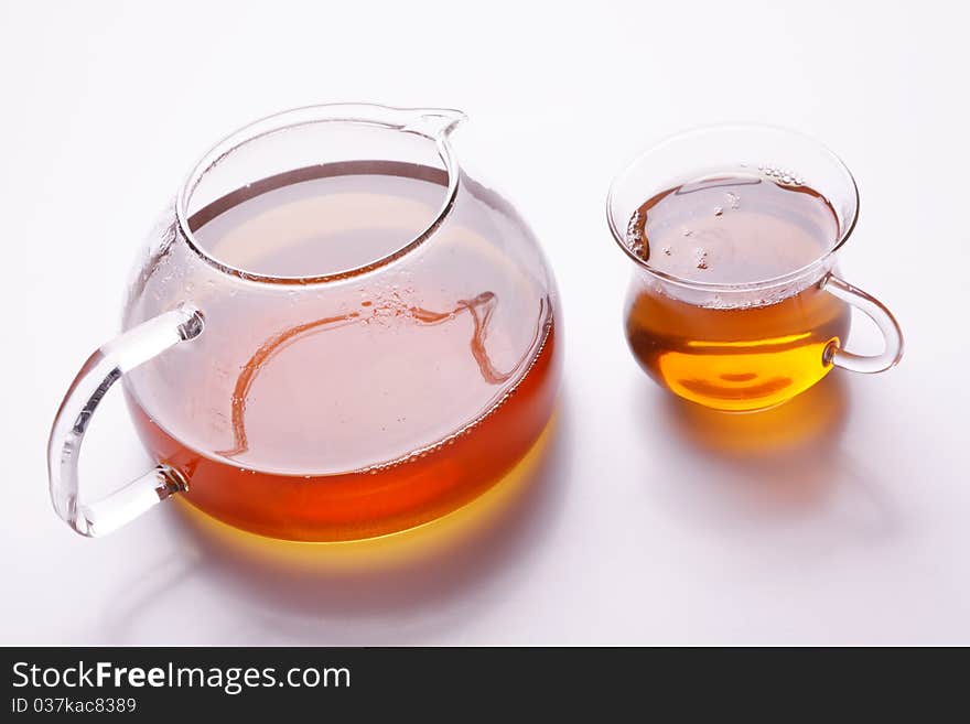 Healthy tea concept, studio shots