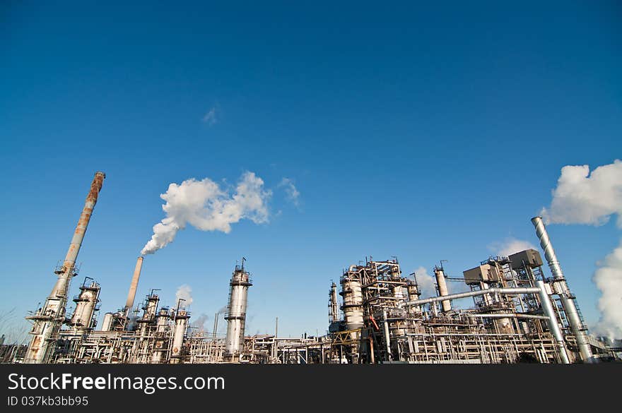 Petrochemical Refinery Plant