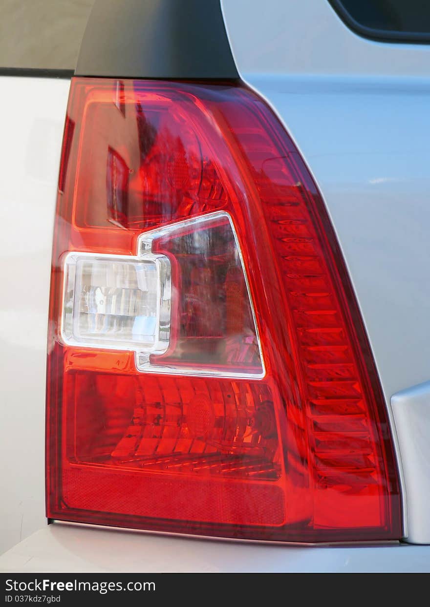 Taillight Car Closeup