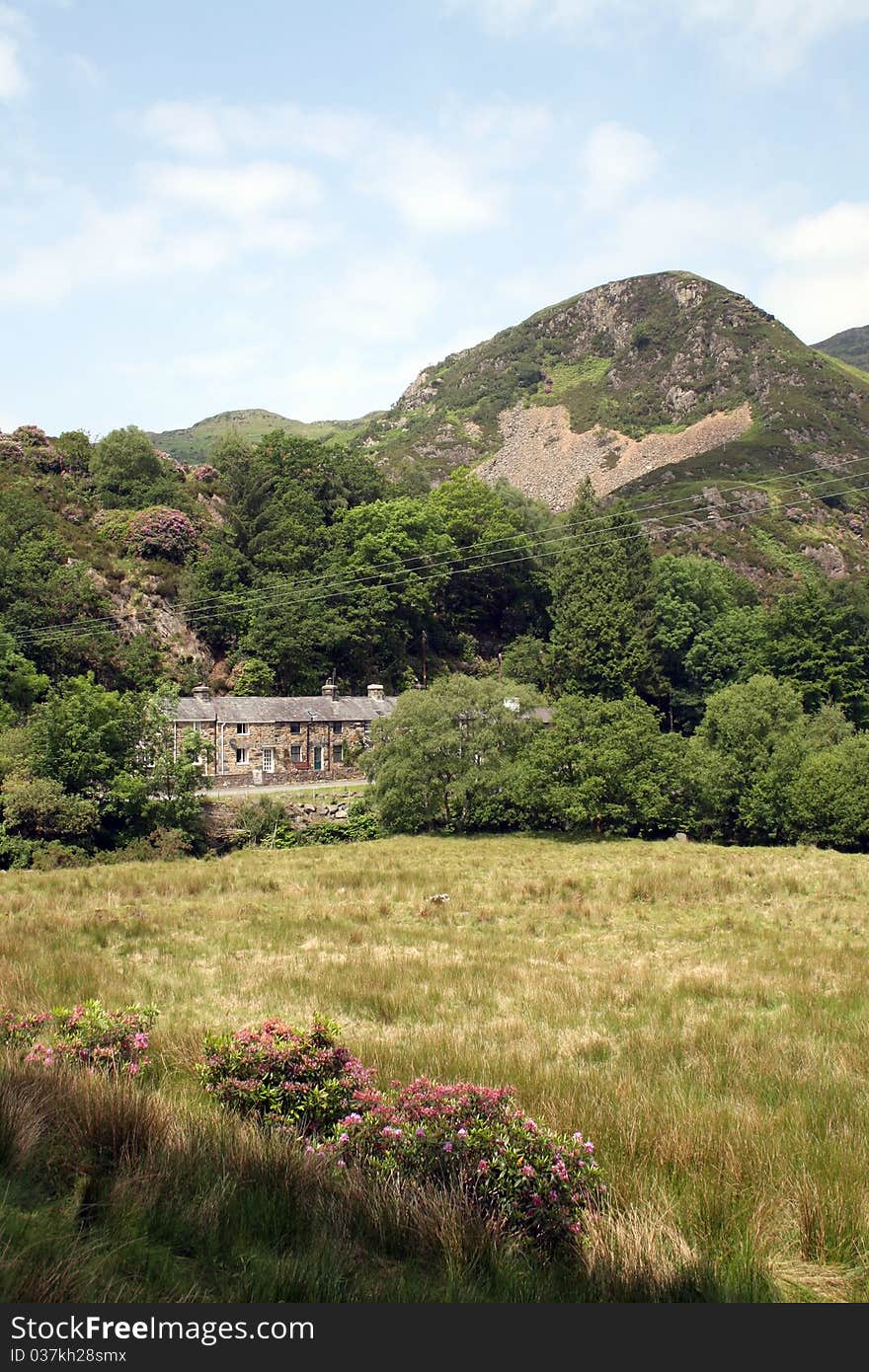 Llyn Dinas Valley near Beddgelert