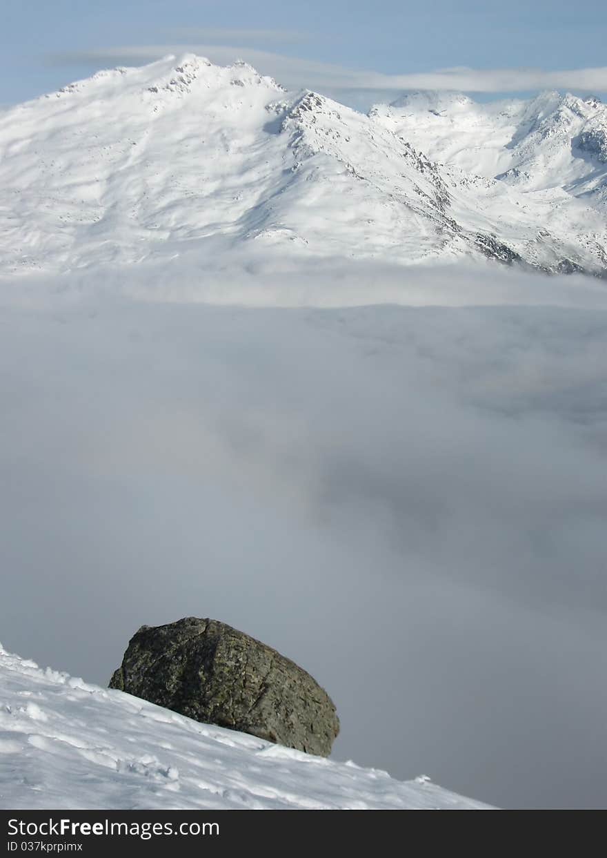 Stone and mountains