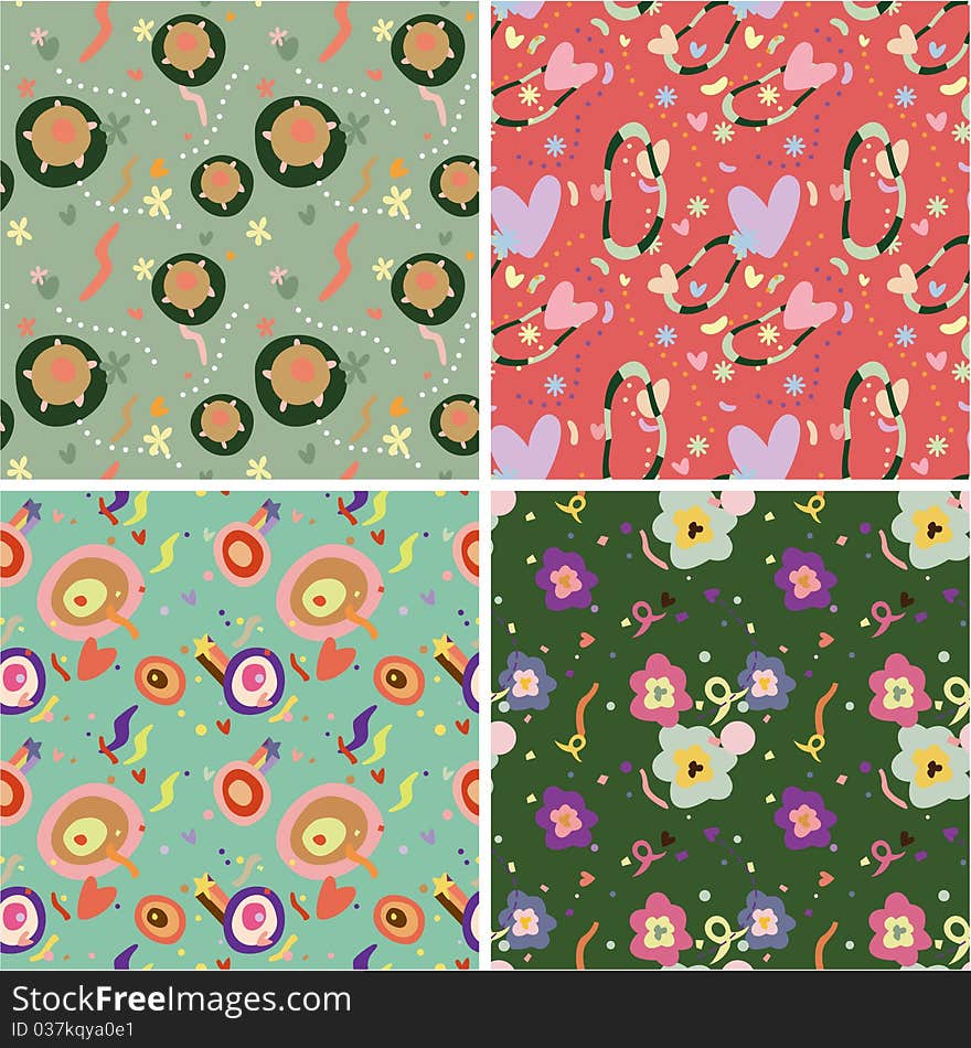 Seamless Flower Pattern