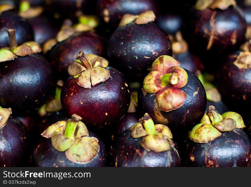 Mangosteen fruit