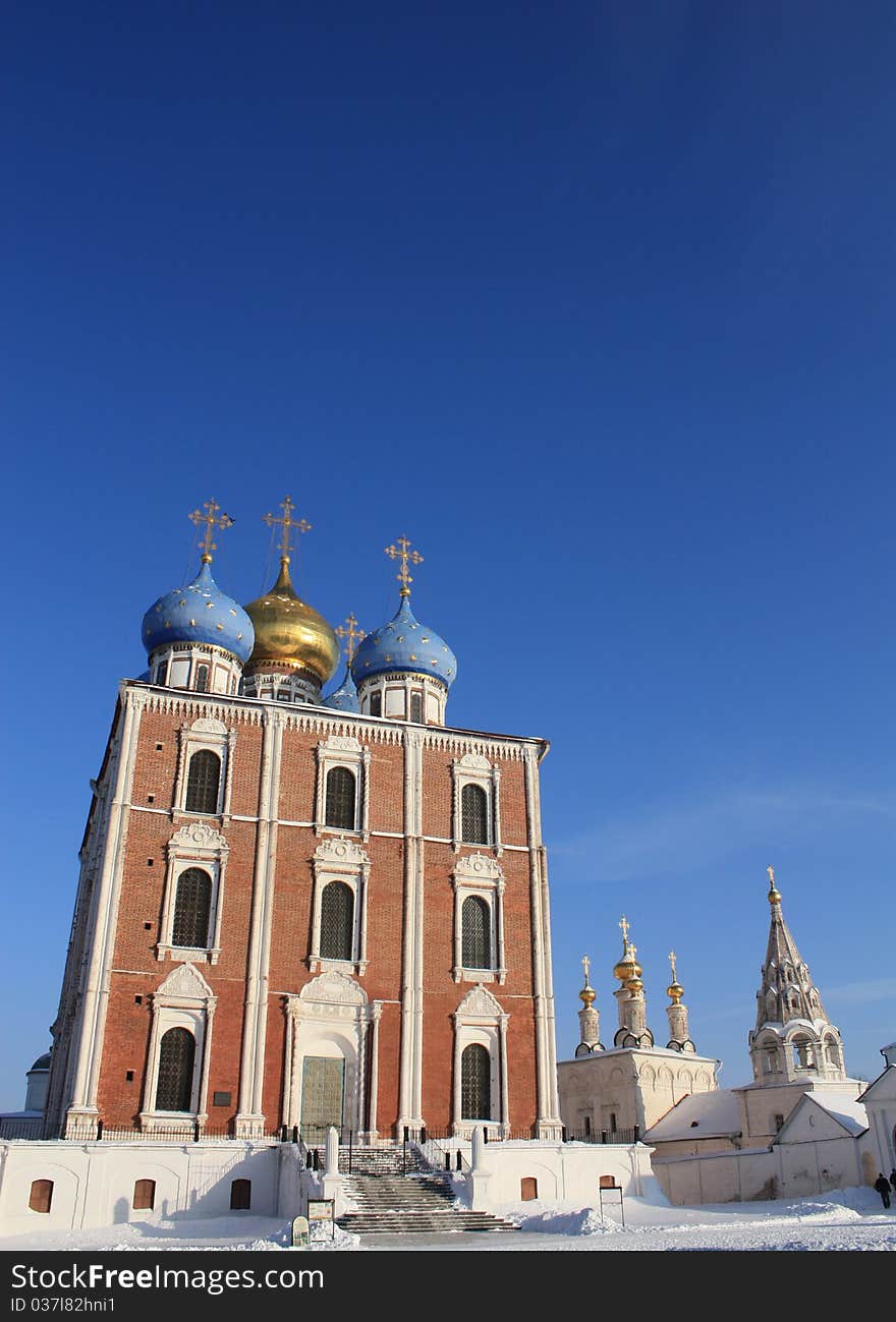 Ryazan Kremlin towers