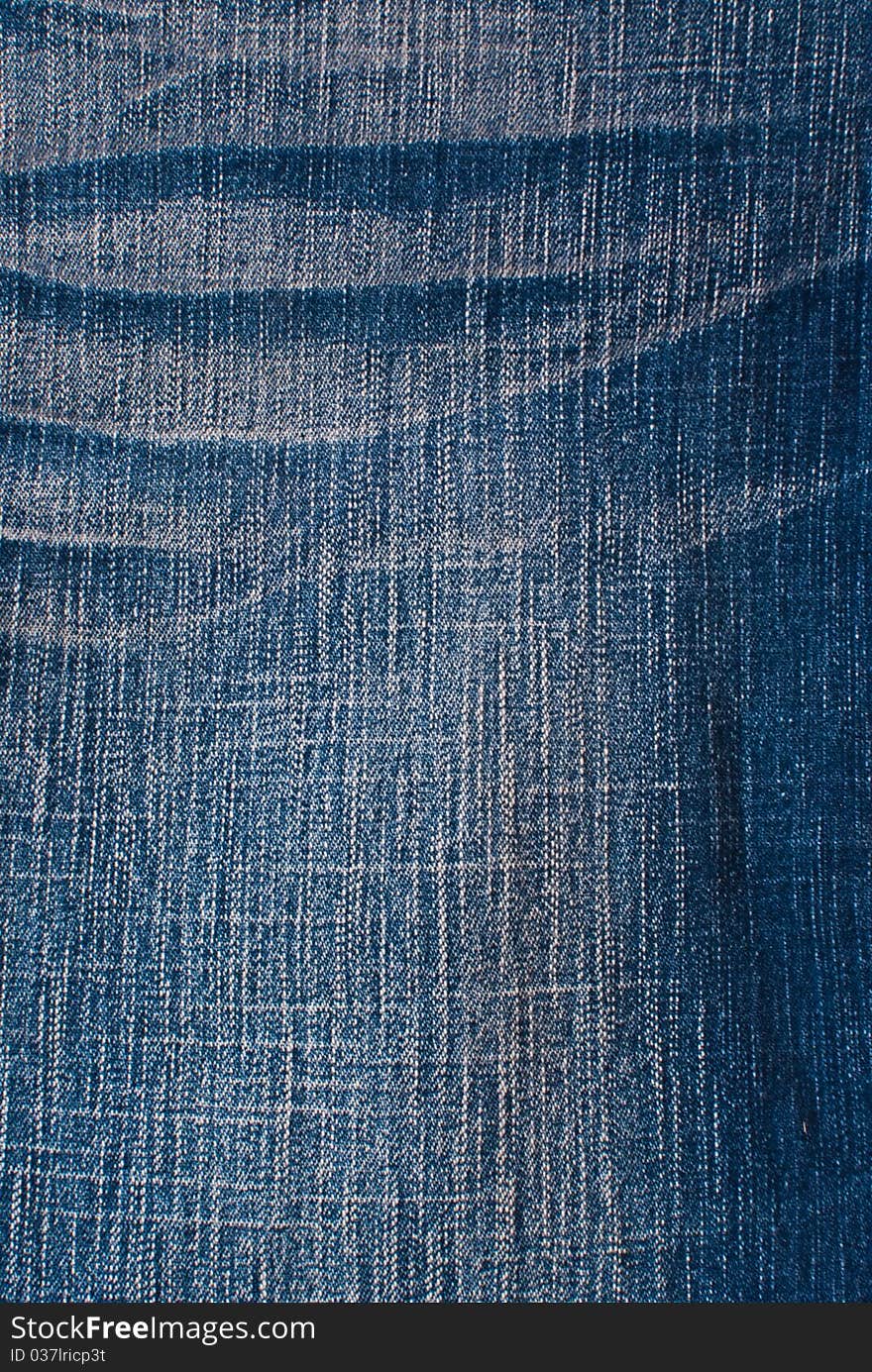 Blue jean texture.