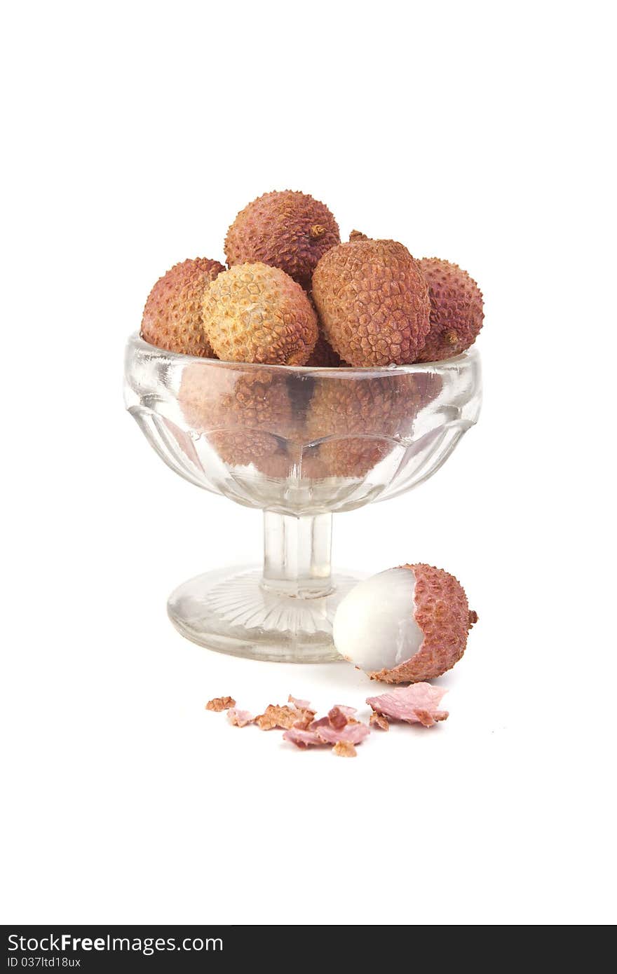 Lychees In Vase