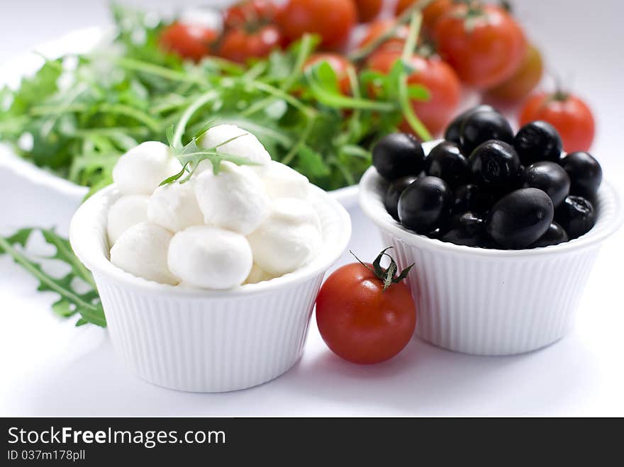 Mozzarella And Olives