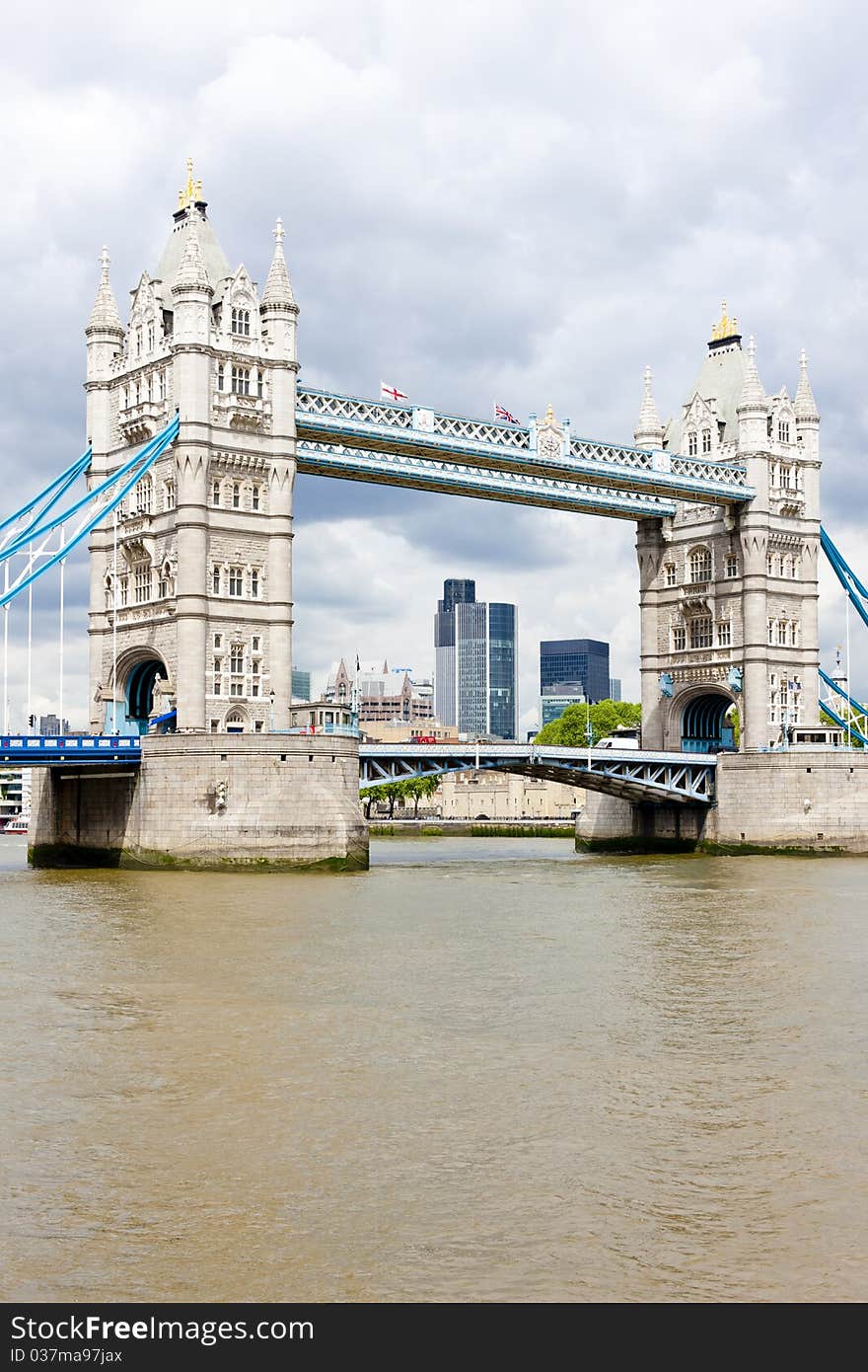 Tower Bridge in London, Great Britain