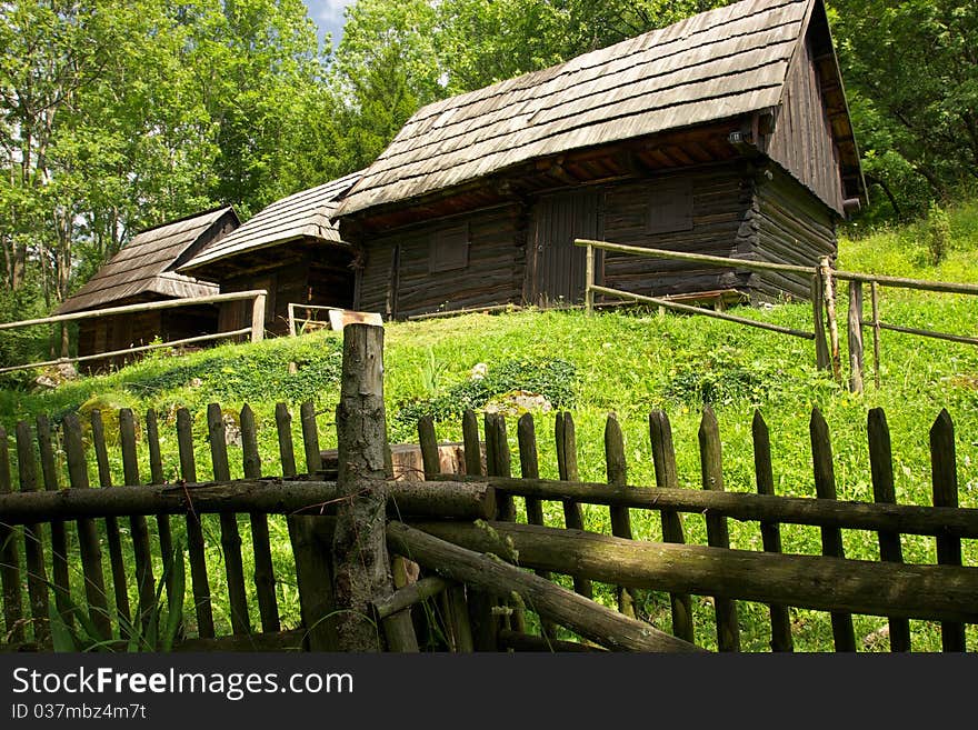 Traditional Slovakian Timber Houses