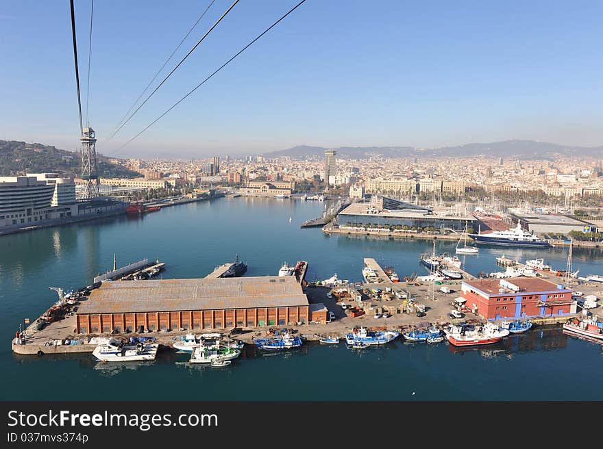 Barcelona harbour