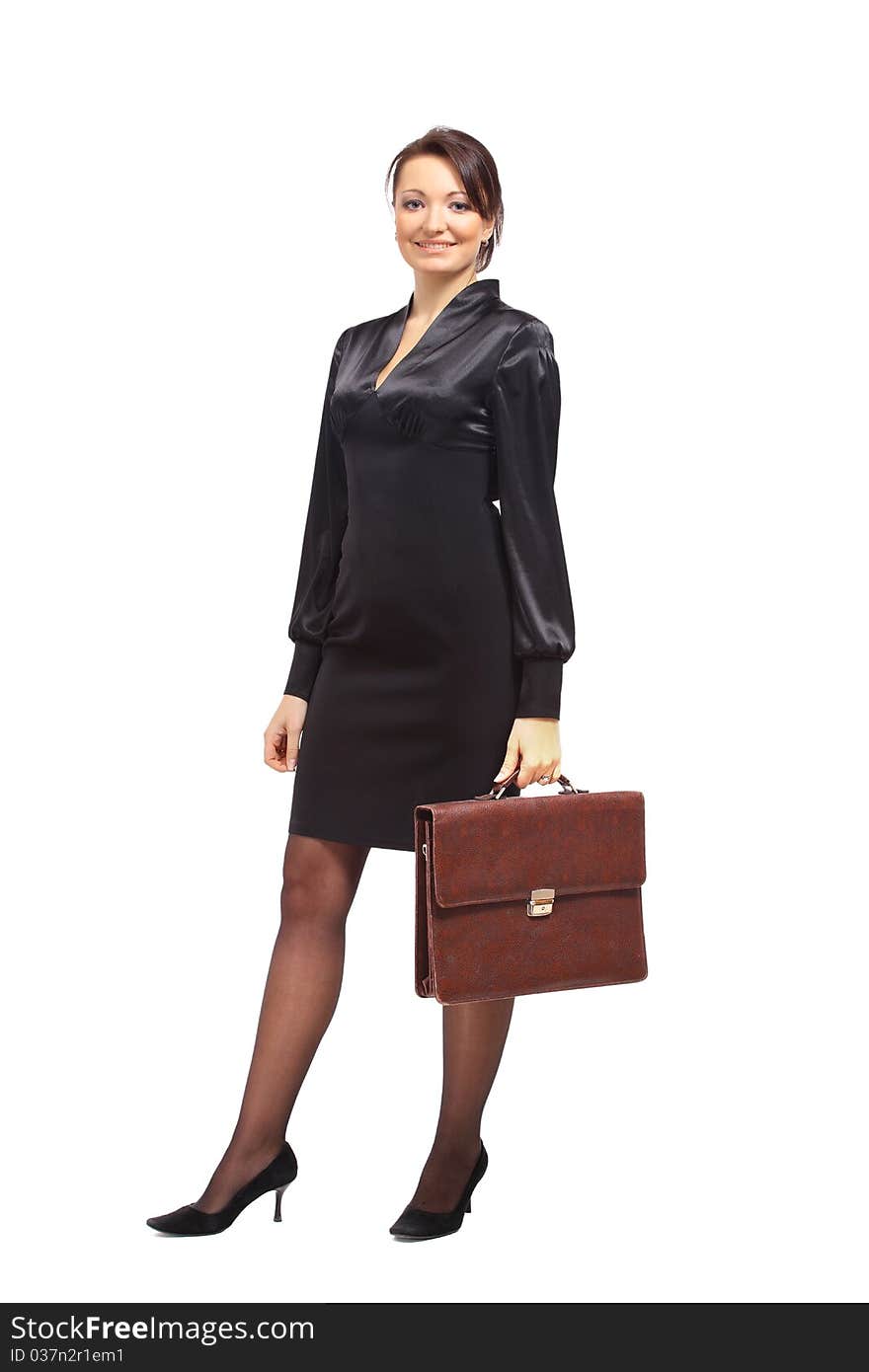 Portrait Of A Beautiful Business Woman