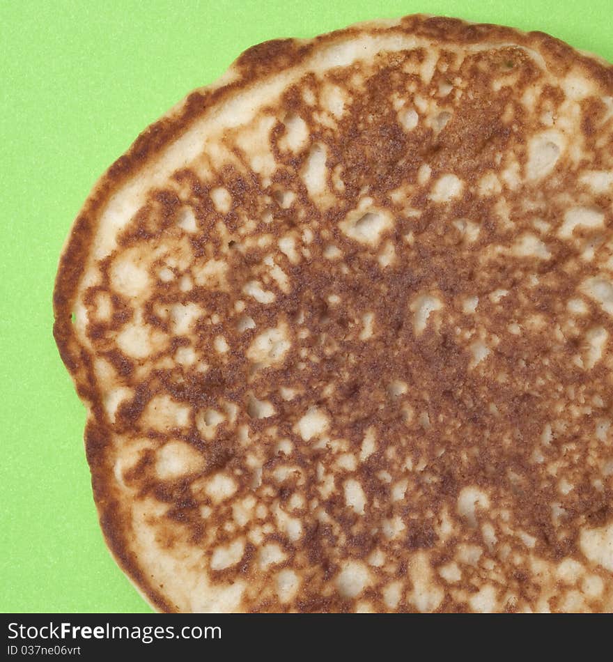 Modern Close Up of Pancake